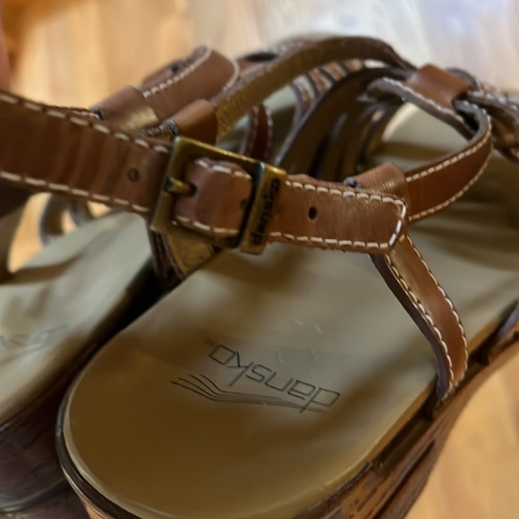 DANSKO Marion Strappy Summer Sandal brown!  Size 41 - Picture 8 of 13
